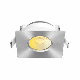 Miidex - Spot LED Ø68 Dimmable aluminium - fixe - 6W - IP65 - CCT - BBC - Angle 60° - 2700 / 3000 / 4000°K - Réf : LOT3484