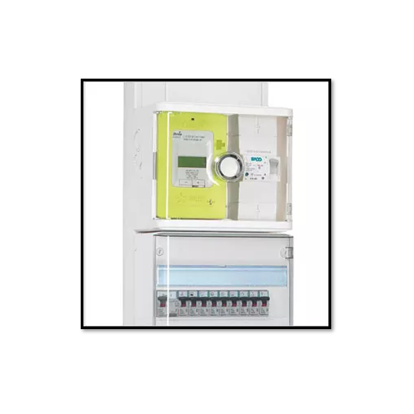 Legrand - DRIVIA  - Coffret 4 rangées - 18 modules + Porte - Ref. : 401224+401244