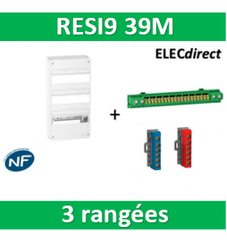 Schneider - Resi9 - coffret 13M - 3R - R9H13403