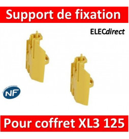 Legrand - Support de fixation pour borniers (jeu de 2) - pour coffrets XL³ 125 - 401857
