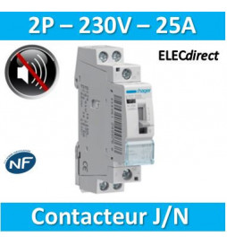 CONTACTEUR HAGER SILENCIEUX 2XNO 40A 220V