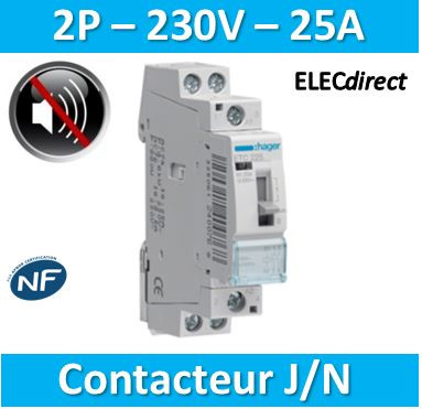 Contacteur JN 25A, 2F, 230V • ETC225