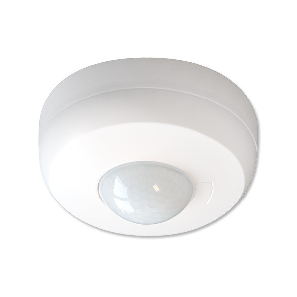 B.E.G - Détecteur de mouvement avec zone de détection circulaire - Plafond - Blanc - Saillie - Réf : 92190