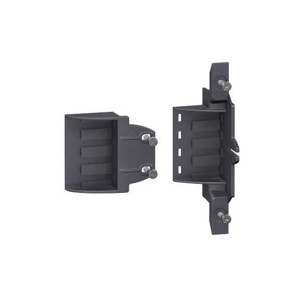 Schneider - Pragma - kit support de bornier latéral - 4 blocs de large - avec supports - PRA90053