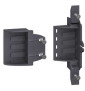 Schneider - Pragma - kit support de bornier latéral - 4 blocs de large - avec supports - PRA90053