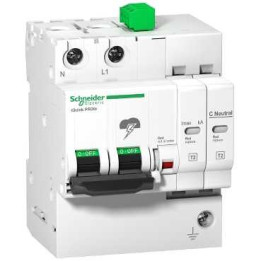 Schneider - Acti9, iQuick PRD40r parafoudre 1P+N avec report signalisation - A9L16292
