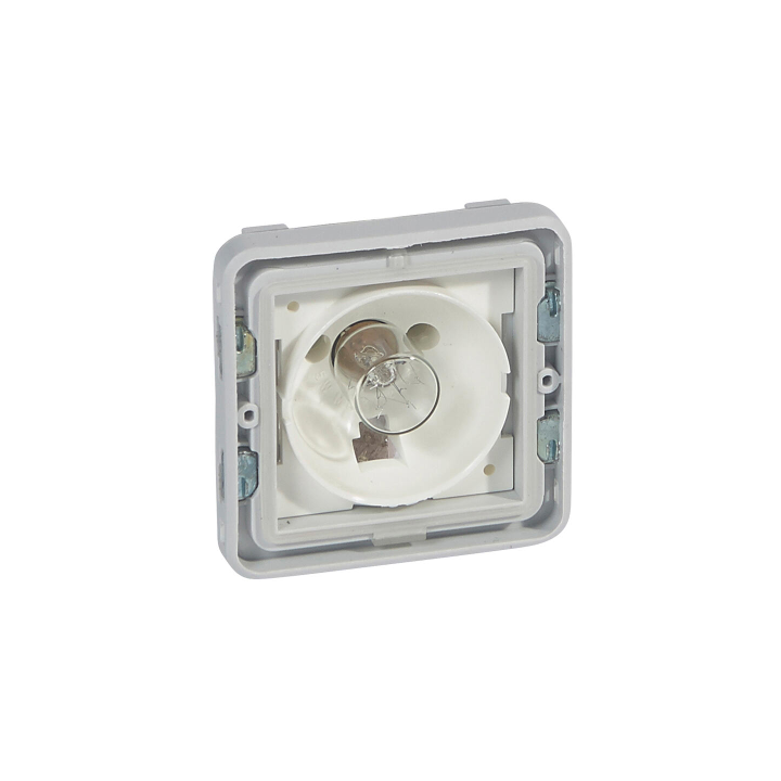 LEGRAND - Voyant  Plexo composable gris/blanc - pour lampe E10 - 230 V - 069583