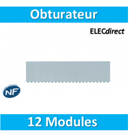 HAGER Gamma Tableau électrique prééquipé 3 rangées 3ID 63A 12 disjoncteurs