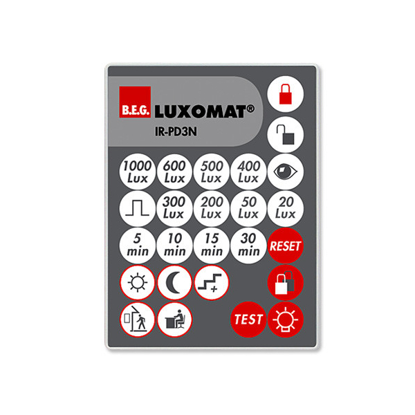 B.E.G - Télécommande IR - IR-PD3N - Réf : 92105