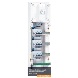Legrand - DRIVIA - Coffret 2x13 + Peigne V et H + ID 40A Type A et AC - Ref. : 405000+404926 (x4)+411617+401212+411611