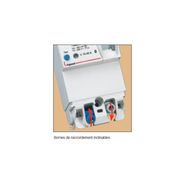 Legrand - Disjoncteur de branchement Enedis - 4P - 30/60A 500 MA Sélectif - Réf : 401013