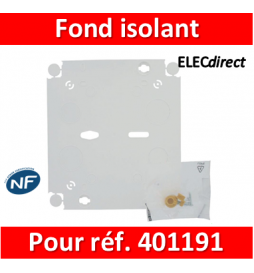 Legrand - Fond isolant pour platines de branchement - 401193