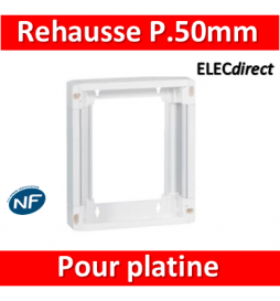 Legrand - Rehausse pour platine disjoncteur de branchement - 401380