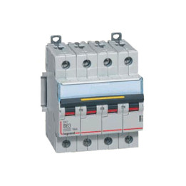 Legrand - Disjoncteur 4P 16kA - courbe C - 40A - Réf : 409359