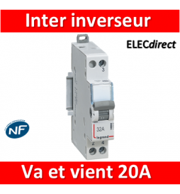 Interrupteur inverseur triphasé 20A