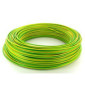 Fil HO7VR 16 mm2 rigide - V/J - vendu au m.