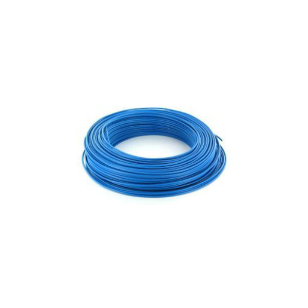 Fil HO7VR 16 mm2 rigide - Bleu - vendu au m.