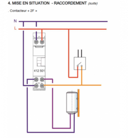 Legrand - LOT PROS - Contacteur CX3 J/N heures creuses + disjoncteur 2A  DNX3 + disjoncteur 20A DNX3 - 412501+406780+406784 - ELECdirect Vente  Matériel Électrique