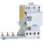 HAGER - Bloc différentiel double sortie 4P 63A 300mA type AC - BFC863