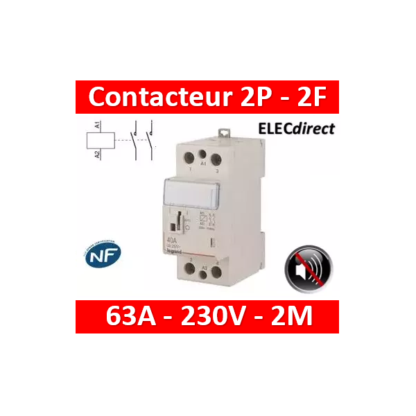 Contacteur jour/nuit (chauffe eau) Legrand - ELECdirect Vente