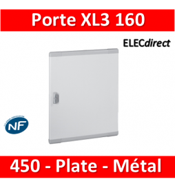 Legrand - Porte coffret XL3 160 - H. 450mm - Plate - Métal - 020272