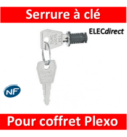 Legrand - Serrure à clé N 850 pour coffret Plexo - 001966