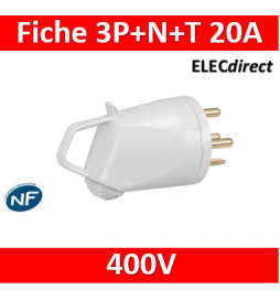 Prise de courant femelle 3P+N+T 20A 400V Legrand 055667