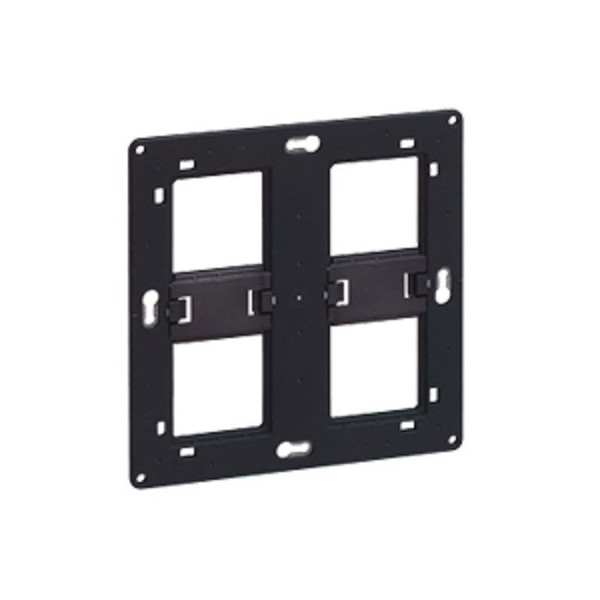 Legrand - Support 2x2 postes (2x4/5M) - Mosaic/Céliane - Fixation VIS - Réf : 080264