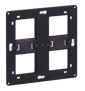 Legrand - Support 2x2 postes (2x4/5M) - Mosaic/Céliane - Fixation VIS - Réf : 080264