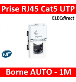 Legrand Mosaic - Prise RJ45...