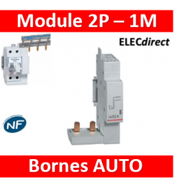 Legrand - Module de raccordement par peigne tête de groupe 2P - 406300