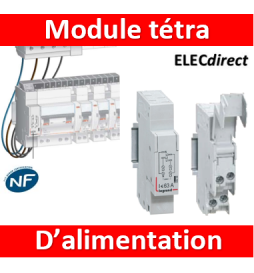 Legrand - Module de raccordement tétrapolaire - 406298