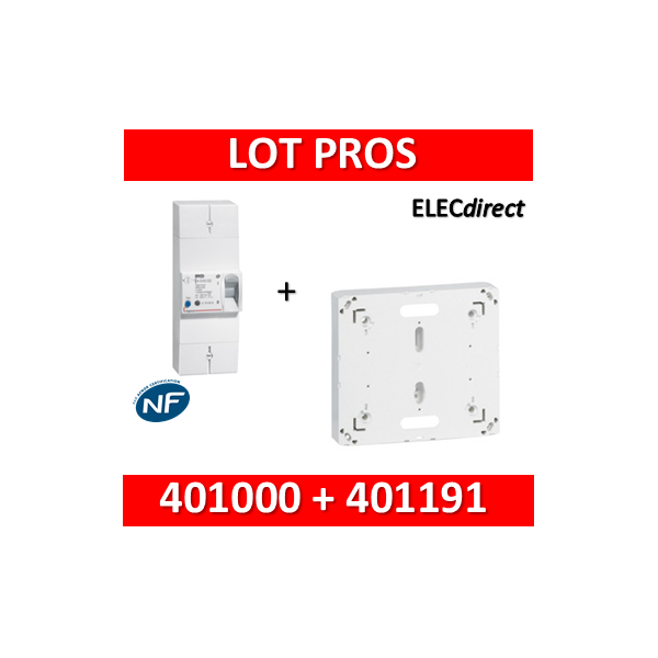 Legrand - Disjoncteur de branchement EDF 15/45A instantané +