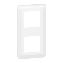 Legrand - Mosaic L - Plaque de finition Verticale pour 2x2 modules - EU - Blanc - Réf : 277822L