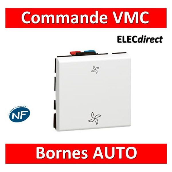 Legrand Mosaic - Interrupteur commande VMC - 077027