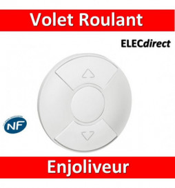 Legrand Céliane - Enjoliveur blanc Volets Roulants - 068151