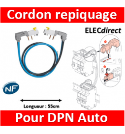 Legrand - Jeu de Cordon de repiquage Ph/N à connexion auto - 404927
