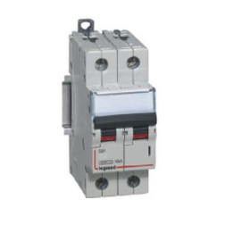 Legrand - Disjoncteur bipolaire DX3 10A - 10kA - courbe C - 407782