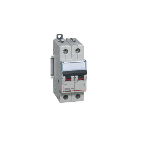 Legrand - Disjoncteur bipolaire DX3 10A - 10kA - courbe C - 407782