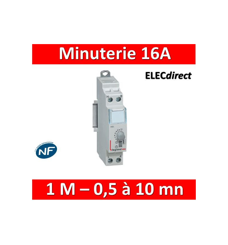 Legrand - Minuterie électronique 16A - 230V - 412602 - ELECdirect