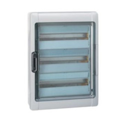 Legrand - Plexo³ - Coffret étanche - 3 Rangées 12 Modules - IP65/IK09 - Réf : 001923