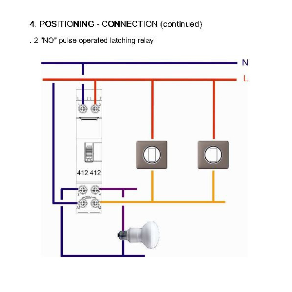 Legrand - Télérupteur CX3 - VIS - Bipolaire 16A - 230V - 412412 -  ELECdirect Vente Matériel Électrique