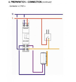 Legrand - Contacteur CX3 J/N heures creuses - 25A bipolaire pour  chauffe-eau - 412501 - ELECdirect Vente Matériel Électrique