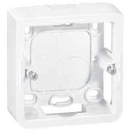 Legrand Mosaic - Cadre saillie 1 poste - prof 30 - 2 modules - Réf : 080280