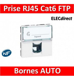 Legrand Mosaic - Prise RJ45 Cat. 6 FTP - 076565