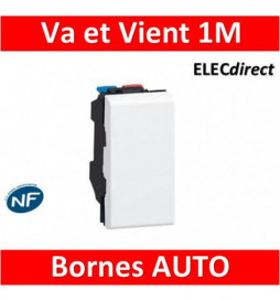 Legrand Mosaic - Va-et-Vient - 1 module - 10A - 230V - 077001