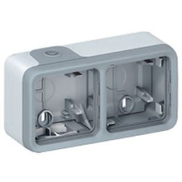 Legrand Plexo - Boîtier 2 postes horizontaux - IP55/IK07 - 069672