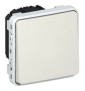 Legrand Plexo - Va-et-Vient - blanc - composable 10A - 230V - IP55/IK07 - Réf : 069611