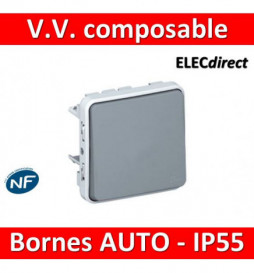 Legrand Plexo - Va-et-Vient composable 10A - 230V - IP55/IK07- 069511
