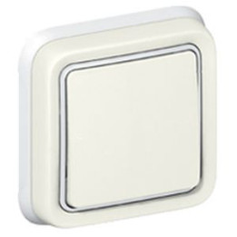 Legrand Plexo - Va-et-Vient encastré - blanc - 10A - 230V - IP55/IK07 - 069851